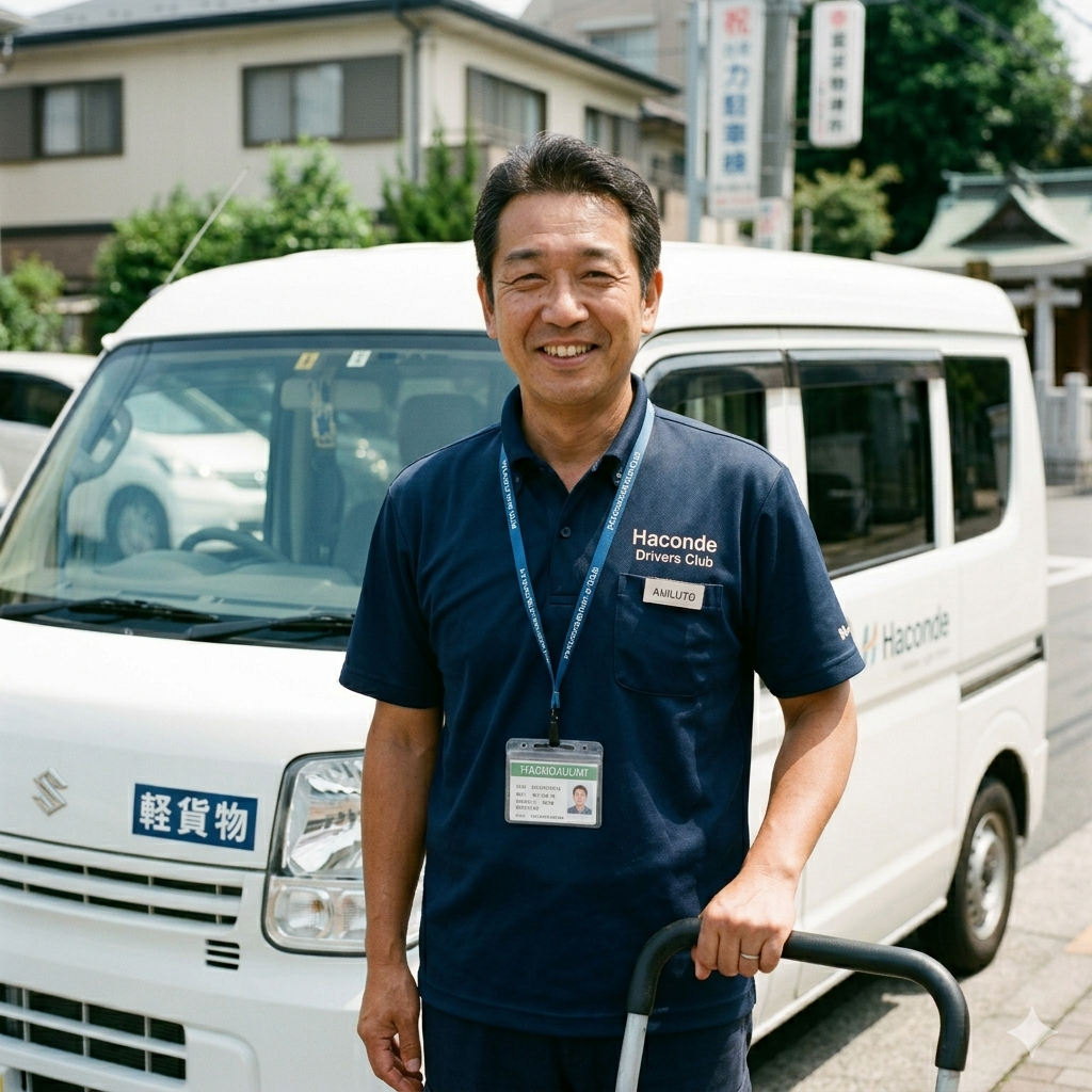 Licensed professional driver in Japan